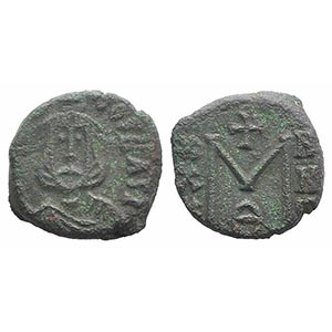 Theophilus (829-842). Æ 40 Nummi (17mm, ... 