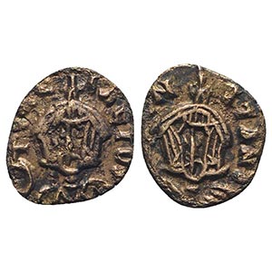 Basil I  with Constantine (867-886). Debased ... 