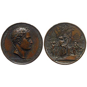 France, Napoleon I (1804-1814). Bronze ... 