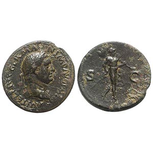 Paduan Medals, Vitellius (AD 69). Æ Cast ... 