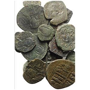 Lot of 20 Byzantine Æ coins, to be catalog. ... 