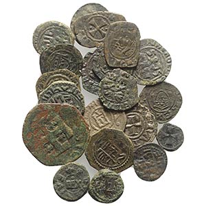 Italy, Sicily. Lot of 20 Æ and BI coins, to ... 