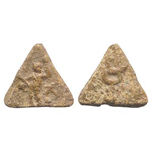 Roman Triangular PB Tessera, c. 1st century ... 