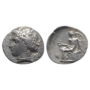 Bruttium, Terina, c. 300 BC. AR Drachm ... 