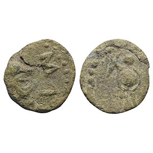 Gaul, Massalia, after 49 BC. Æ (10mm, ... 