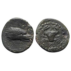 Sicily, Akragas, c. 425-406 BC. Æ Onkia ... 