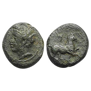 Sicily, Eryx, c. 4th century BC. Æ (10.5mm, ... 