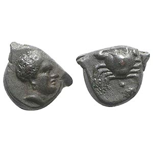 Sicily, Eryx, c. 330-260 BC. Æ Onkia (10mm, ... 