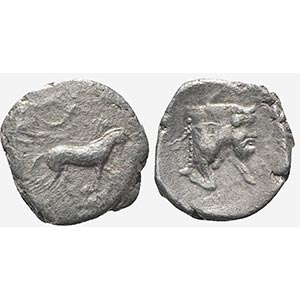 Sicily, Gela, c. 430-425 BC. AR Tetradrachm ... 