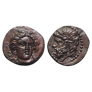 Sicily, Gela, c. 315-310 BC. Æ (13mm, ... 