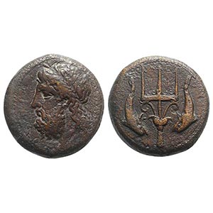 Sicily, Messana, c. 338-318 BC. Æ (24mm, ... 