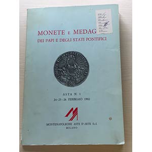 Montenapoleone Asta No. 1 Monete e Medaglie ... 