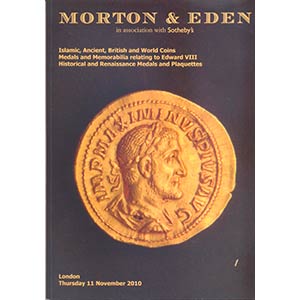 MORTON & EDEN. Islamic, ancient, british, ... 