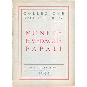 Santamaria P&P Monete e medaglie papali. ... 