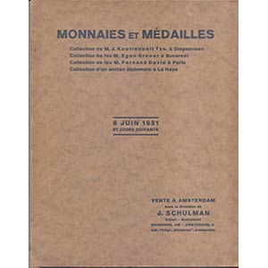 SCHULMAN J. - Catalogue de monnaies et ... 