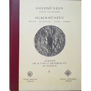 STERNBERG F. – Auktion IV. Zurich, 16-17 ... 