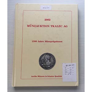 Tkalec  Munzauktion 2002. Zurich ... 