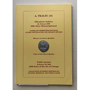 Tkalec Public Auction 2008. Collection of ... 