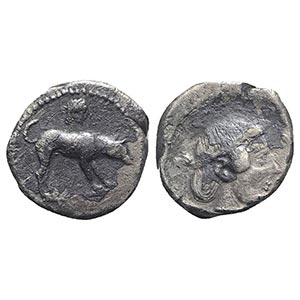 Sicily, Segesta, c. 420-400 BC. AR Didrachm ... 