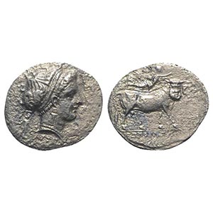 Southern Campania, Neapolis, 300-275 BC. AR ... 