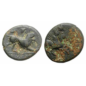 Akarnania, Leukas, c. 350-300 BC. Æ (17mm, ... 