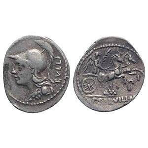 P. Servilius M.f. Rullus, Rome, 100 BC. AR ... 
