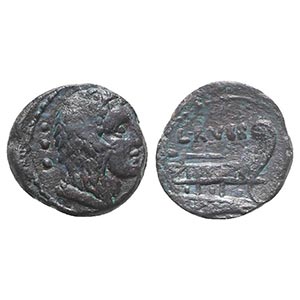L. Rubrius Dossenus, Rome, 87 BC. Æ ... 