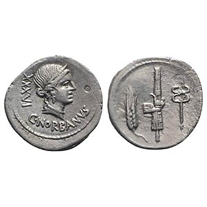 C. Norbanus, Rome, 83 BC. AR Denarius (20mm, ... 