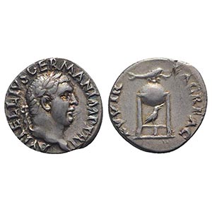 Vitellius (AD 69). AR Denarius (18mm, 3.40g, ... 