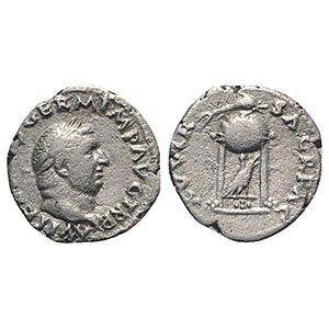Vitellius (AD 69). AR Denarius (17mm, 2.61g, ... 