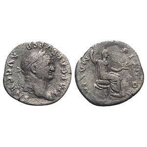 Vespasian (69-79). AR Denarius (19mm, 3.16g, ... 