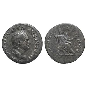 Vespasian (69-79). AR Denarius (18mm, 2.79g, ... 
