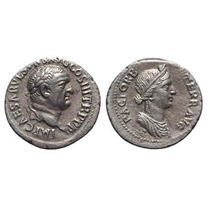 Vespasian (69-79). AR Denarius (17mm, 2.69g, ... 