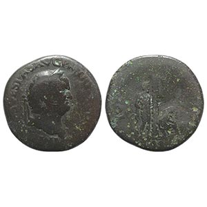 Vespasian (69-79). Æ Sestertius (31mm, ... 