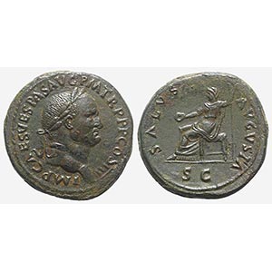 Vespasian (69-79). Æ Sestertius (33.5mm, ... 