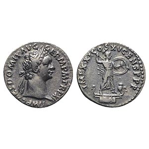 Domitian (81-96). AR Denarius (17mm, 3.33g, ... 