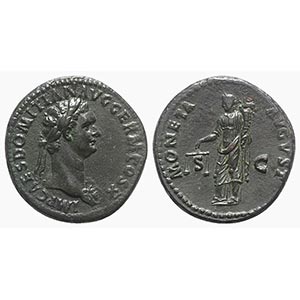 Domitian (81-96). Æ As (28mm, 11.35g, 6h). ... 