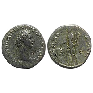 Domitian (81-96). Æ As (27mm, 13.53g, 6h). ... 