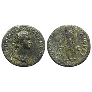 Domitian (81-96). Æ As (27mm, 11.80g, 6h). ... 