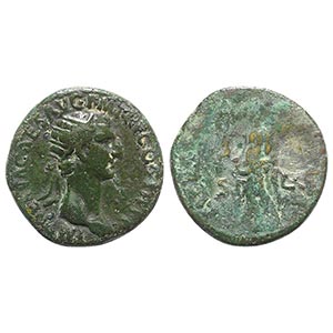 Nerva (96-98). Æ Dupondius (27mm, 13.54g, ... 
