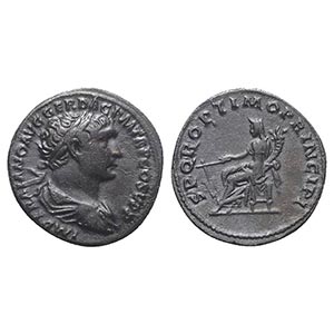 Trajan (98-117). AR Denarius (18mm, 3.35g, ... 