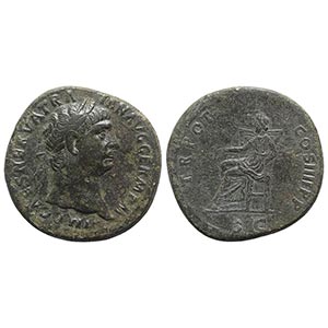 Trajan (98-117). Æ Sestertius (35mm, ... 