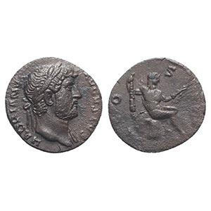 Hadrian (117-138). AR Denarius (16mm, 2.65g, ... 