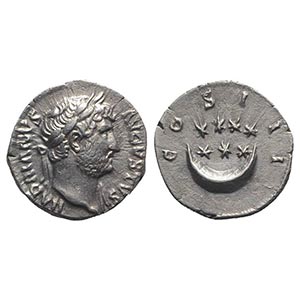 Hadrian (117-138). AR Denarius (17mm, 3.33g, ... 