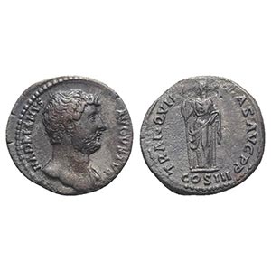 Hadrian (117-138). AR Denarius (17mm, 3.20g, ... 