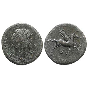 Hadrian (117-138). Æ Dupondius (26mm, ... 