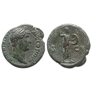 Hadrian (117-138). Æ As (26mm, 11.58g, 6h). ... 