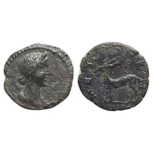 Hadrian (117-138). Æ Quadrans (13mm, 1.58g, ... 