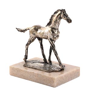 Silver 800/1000 Horse - Francesco Messina ... 