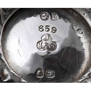 Victorian sterling silver mug -  ... 